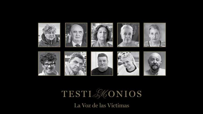 10 extractos del libro 'Testimonios, la voz de las víctimas'